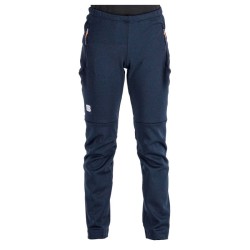 Pantalon softshell chaud pour femme Sportful Engadin W Pant galaxie bleu